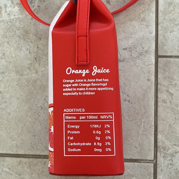 Dolls Kill Orange Juice Carton Purse - Picture 4 of 11